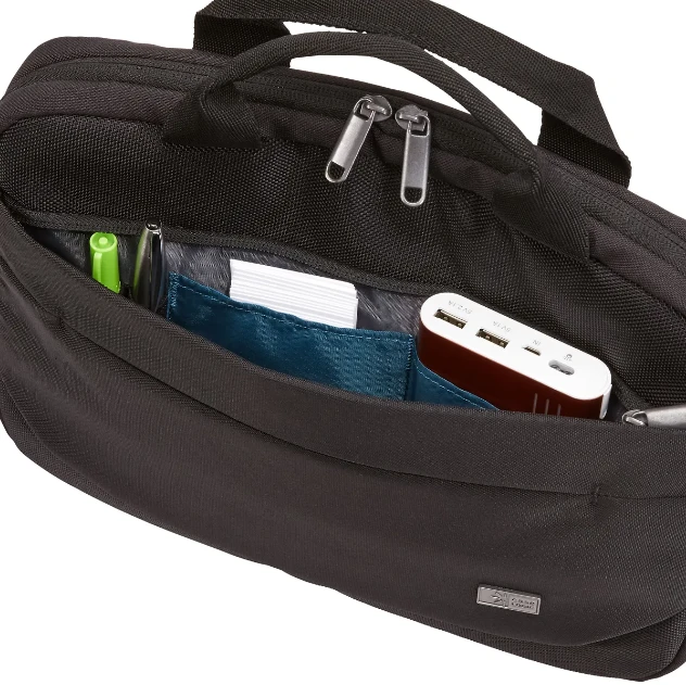 Case Logic | Tinka iki 11.6 " | Advantage | Portfelis | Juodas | Dirželis per petį