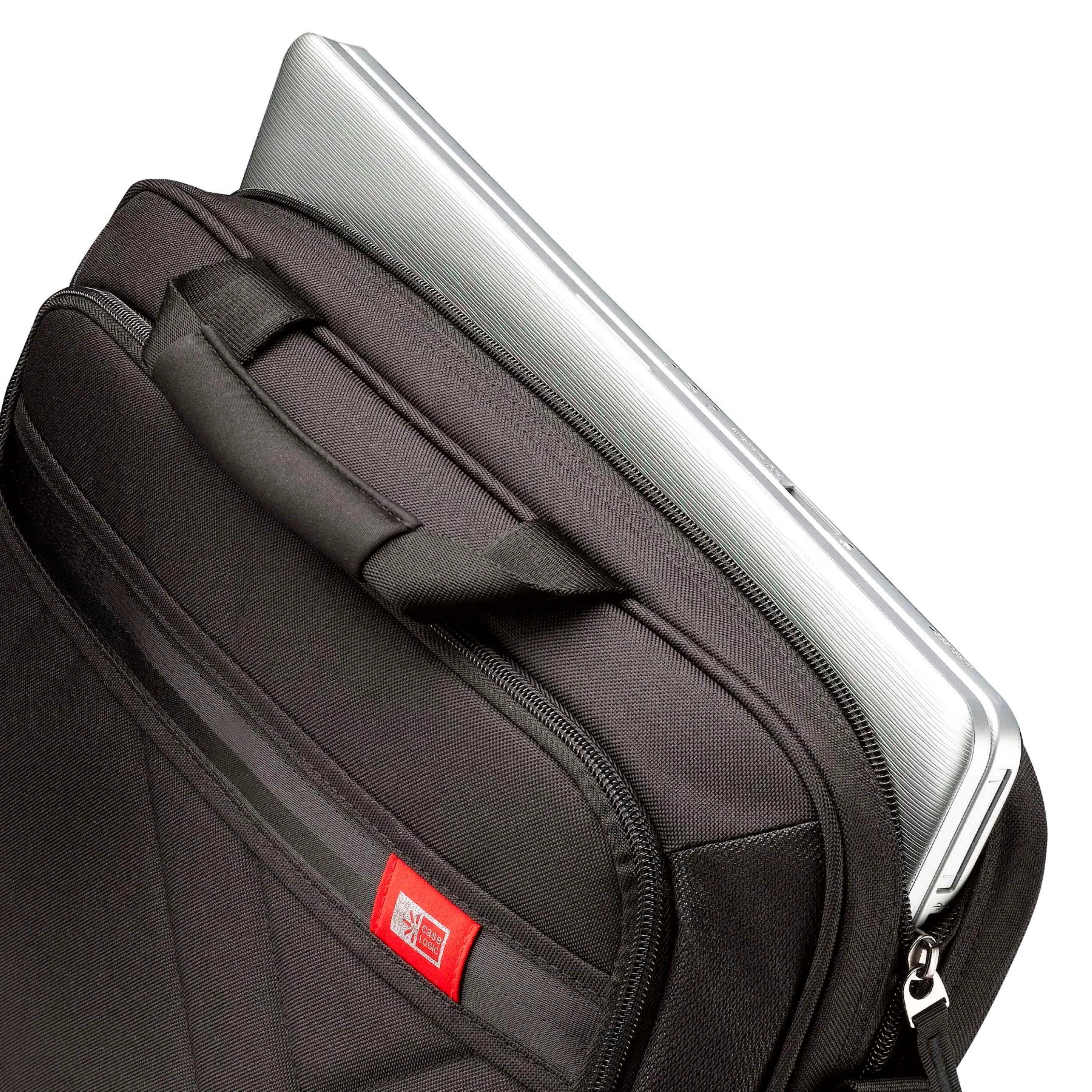 Case Logic DLC115 krepšys nešiojamam kompiuteriui 15.6" /Polyester/ Juodas/ (38.5 x 4.4 x 26.7 cm)