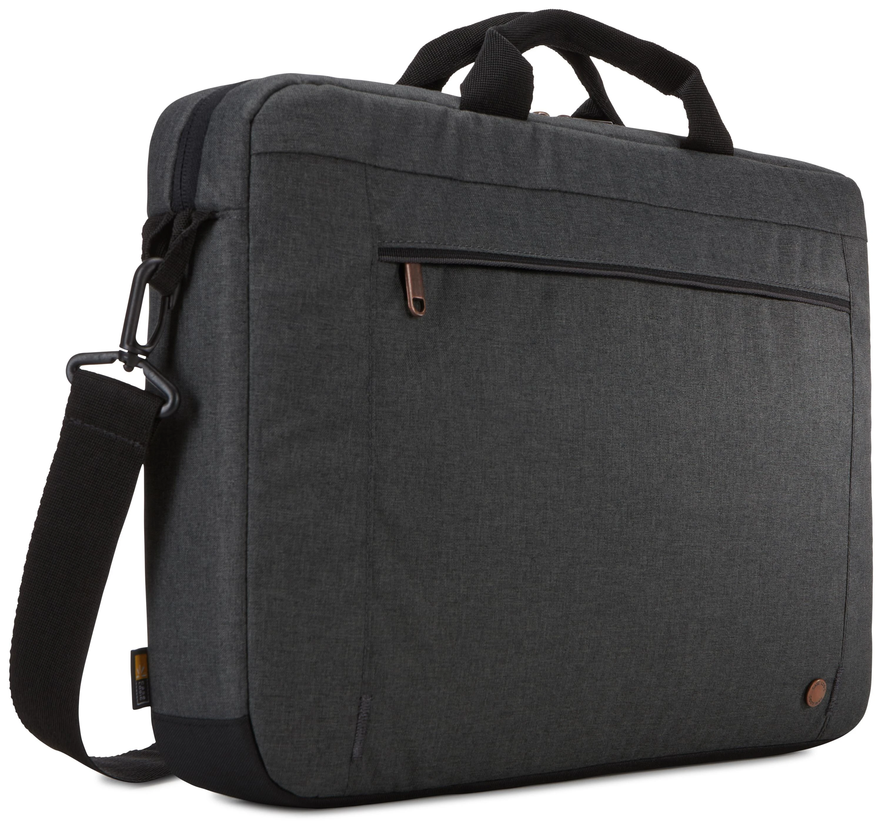 Case Logic Atvejo logika | Eros atašė | Tinka iki 15,6" | Messenger - Portfelis | Obsidianas | Pečių dirželis