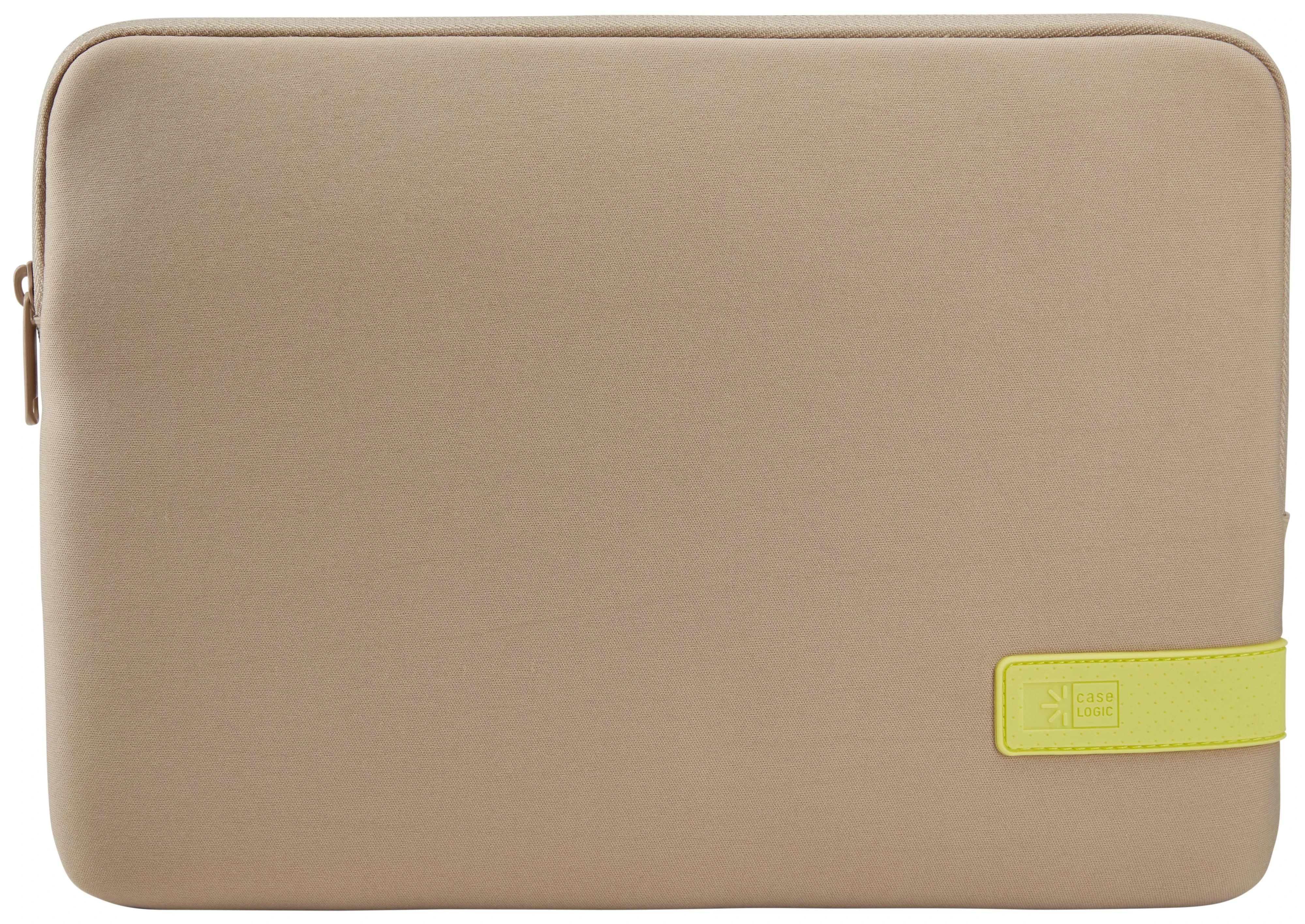 Case Logic 4699 Reflect Nešiojamas kompiuteris dėklas 15,6 REFPC-116 Plaza Taupe/Sun-Lime
