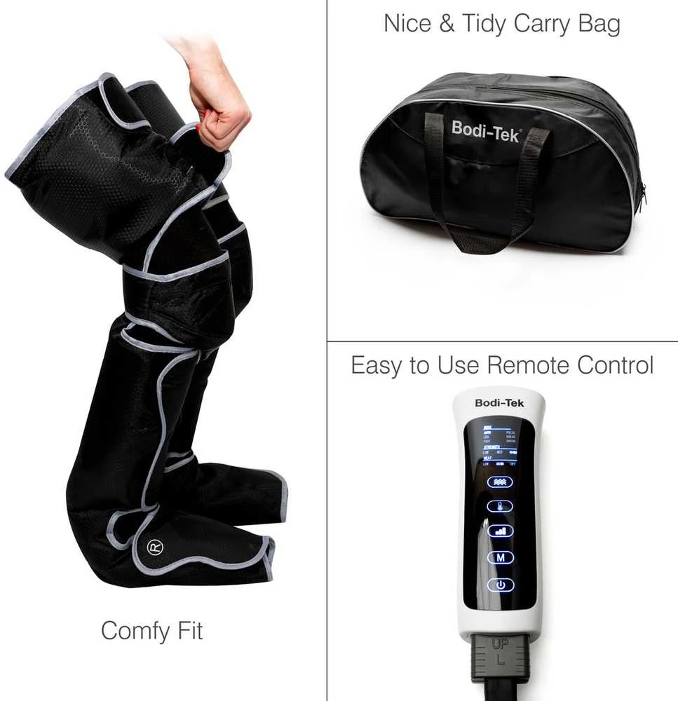 „Bodi-Tek Comfort360“ oro suspaudimo viso kojos masažuoklis