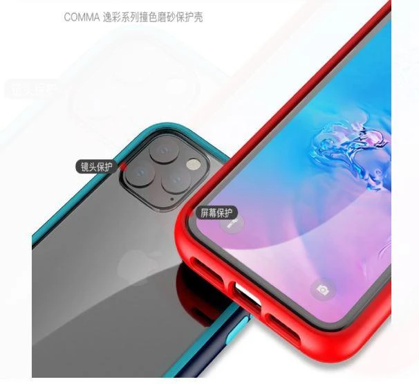 Comma Juodas apsauginis telefono dėklas iPhone 11 Pro