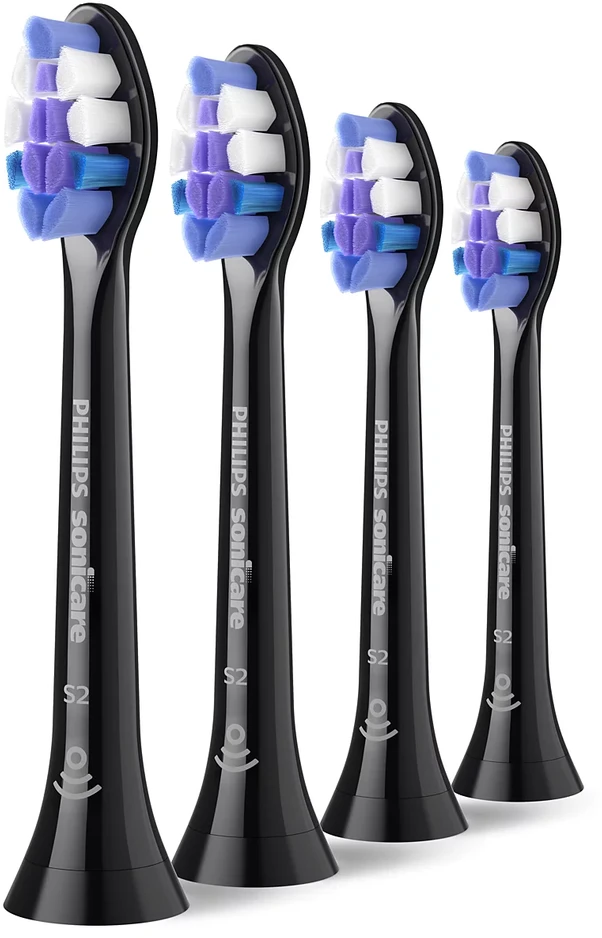 4 vnt. šepetėlių galvučių pakuotė Philips Sonicare Sensitive HX6054/88