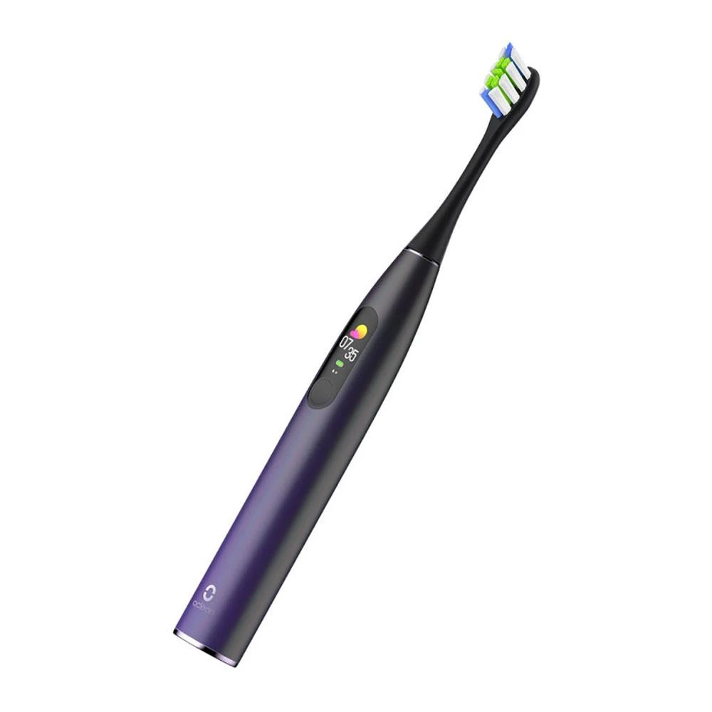 Elektrinis dantų šepetėlis Oclean X Pro, violetinis (Aurora Purple)