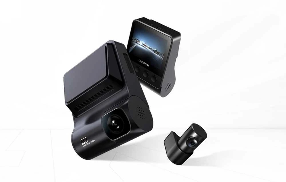 Automobilinis vaizdo registratorius DDPAI Z50 GPS DUAL 4K @ 25fps + 1080p @ 25fps WiFi