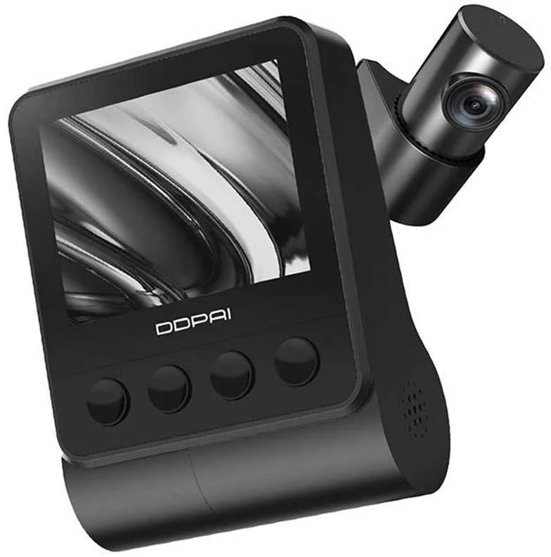 Automobilinis vaizdo registratorius DDPAI Z50 GPS DUAL 4K @ 25fps + 1080p @ 25fps WiFi