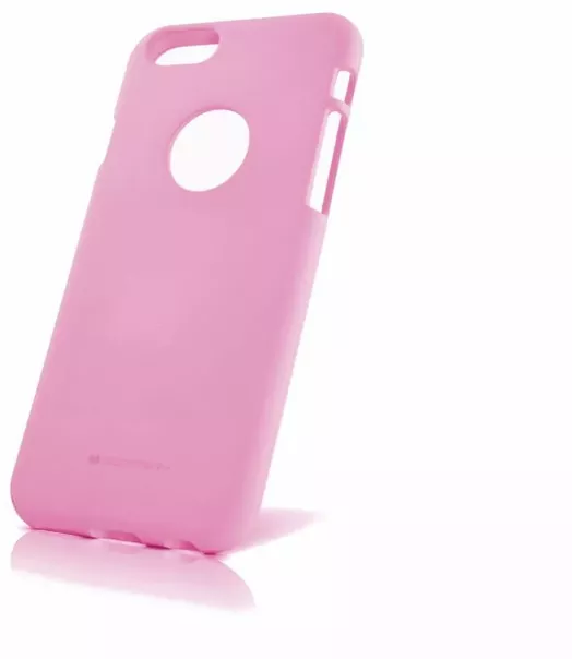 Dėklas Mercury Xiaomi Mi Mix 2 Soft Feeling Jelly case Rožinė