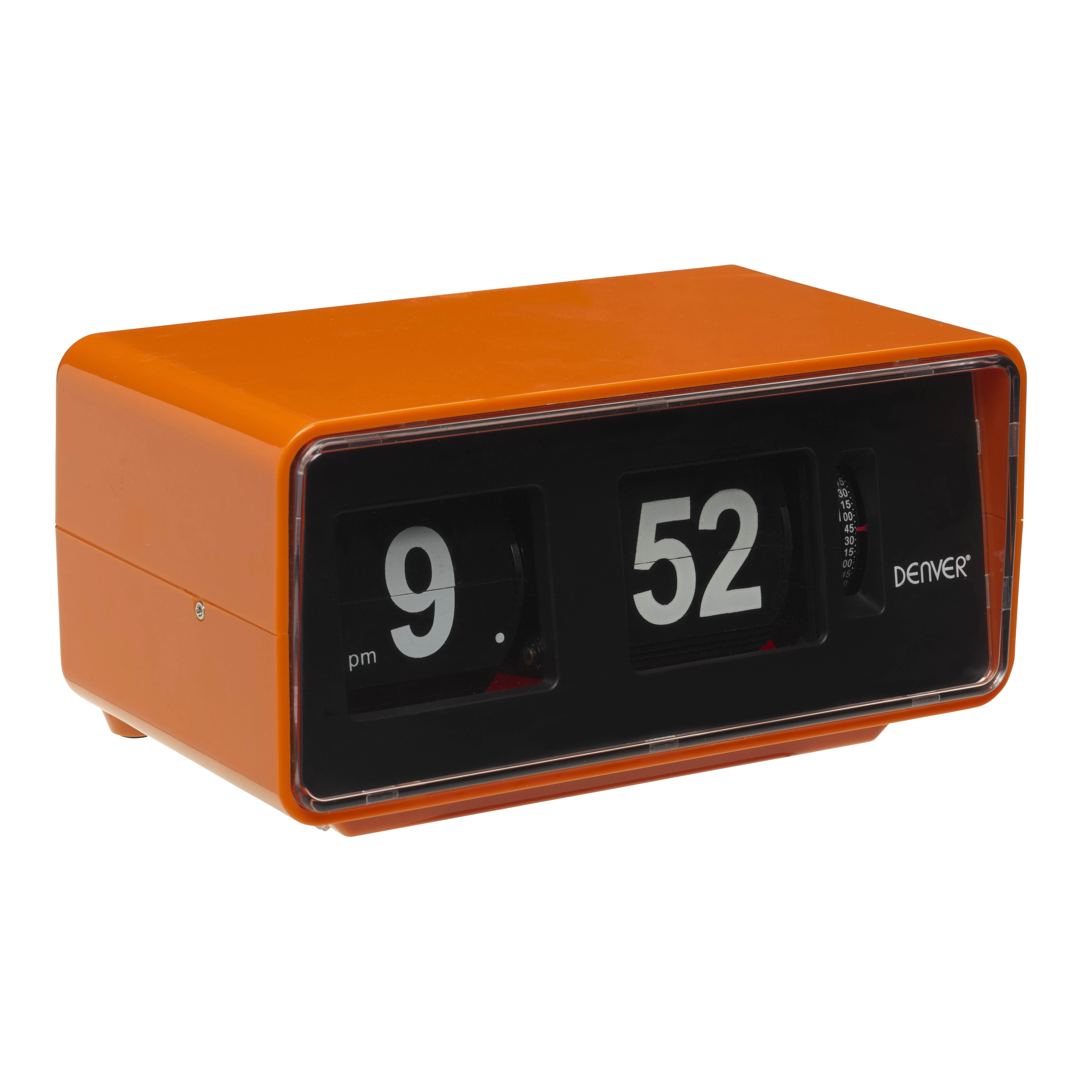 Denver CR-425 radijo imtuvas Laikrodis Analoginis ir skaitmeninis Oranžinė
