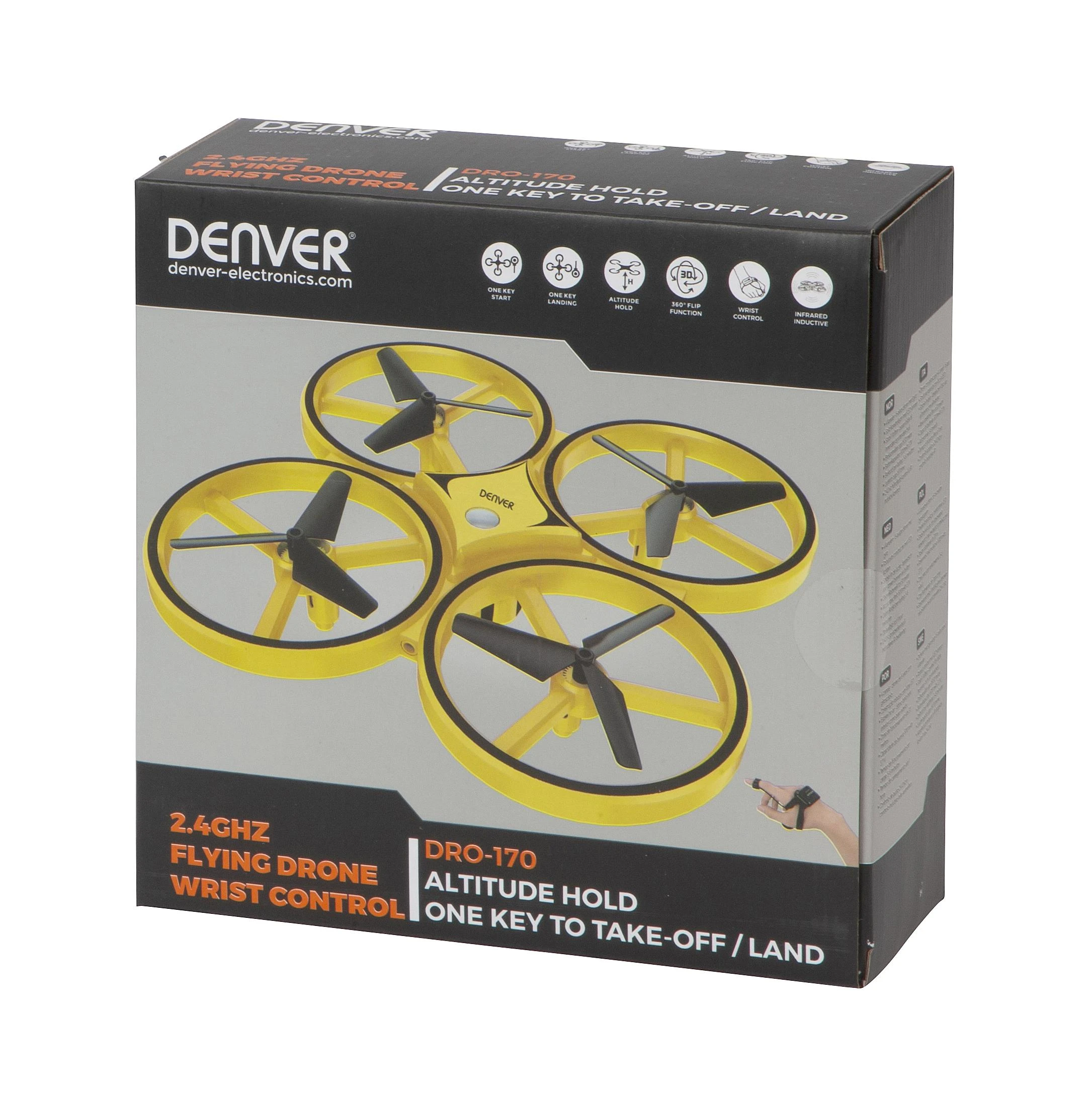 Denver DRO-170 2,4 GHz 4 kanalų 6 ašių dronas su giroskopu