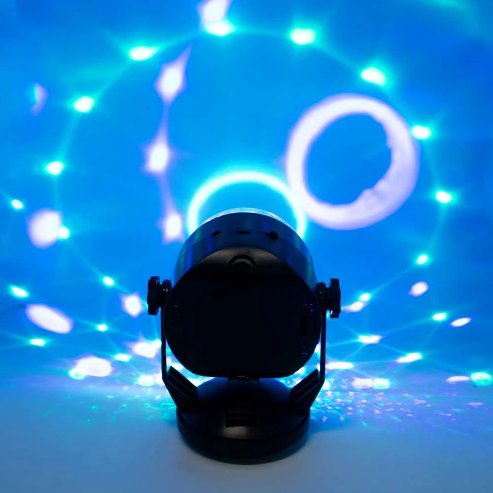 Denverio LED disko šviesos kamuolys