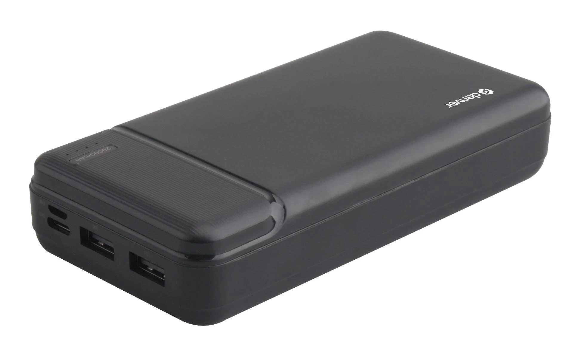 Denver 20000 mAh powerbankas su LED indikatoriais