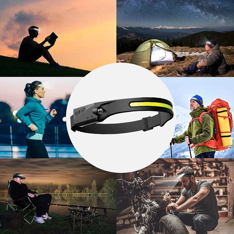 Žibintuvėlis Denver Denver SSH-50 LED-Head Lamp with Baterija and Sensor