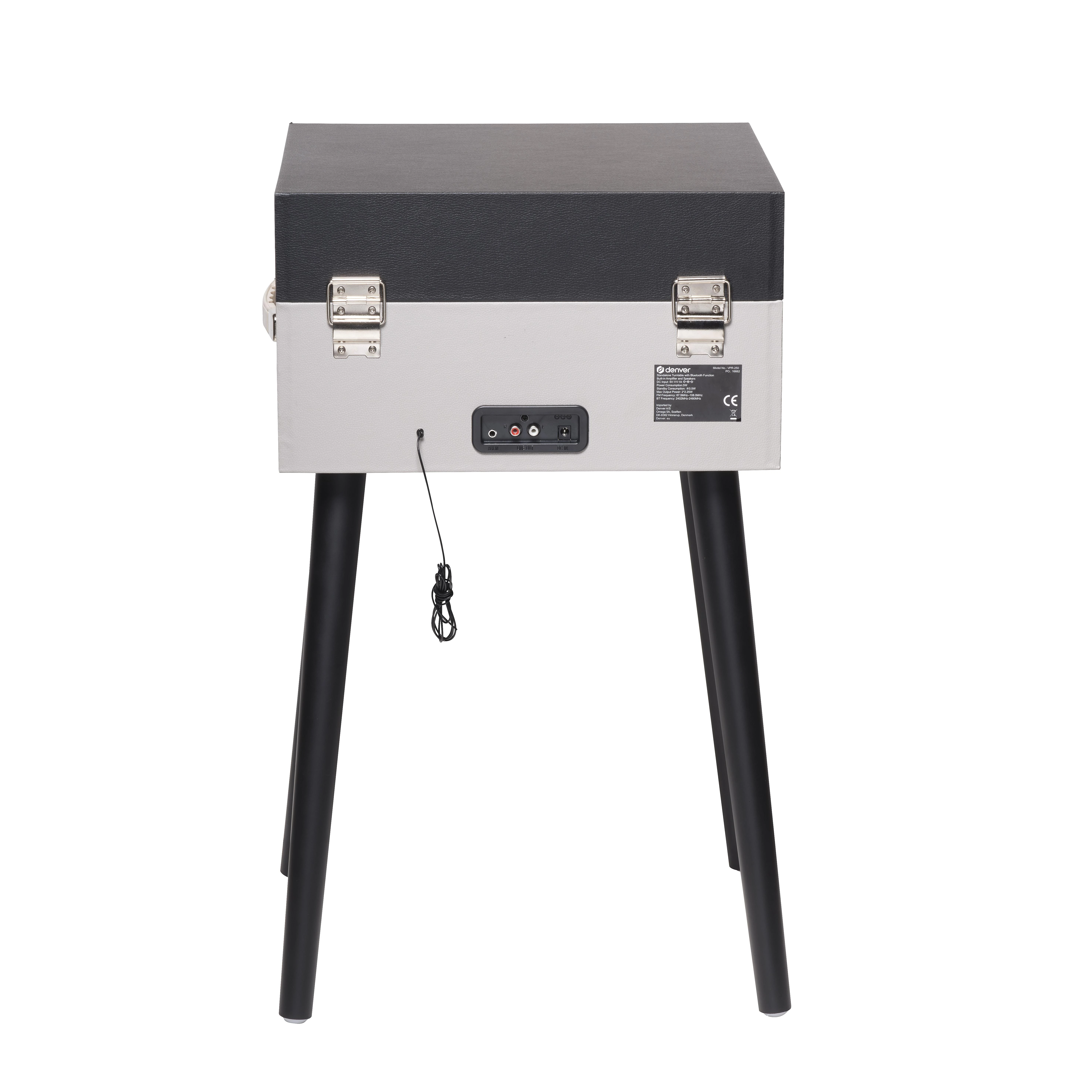 Patefonas Denver VPR-250 su FM, Bluetooth ir USB