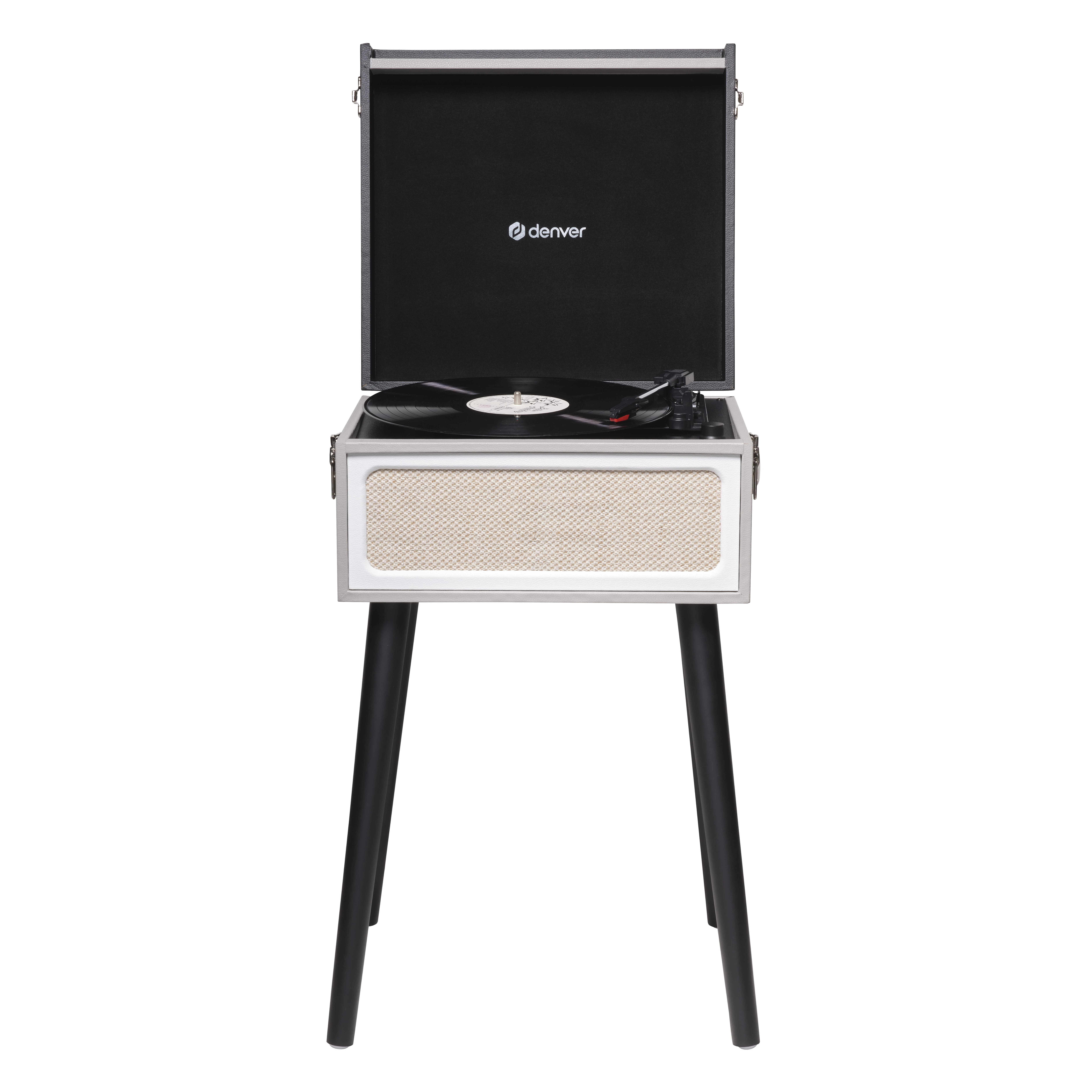Patefonas Denver VPR-250 su FM, Bluetooth ir USB
