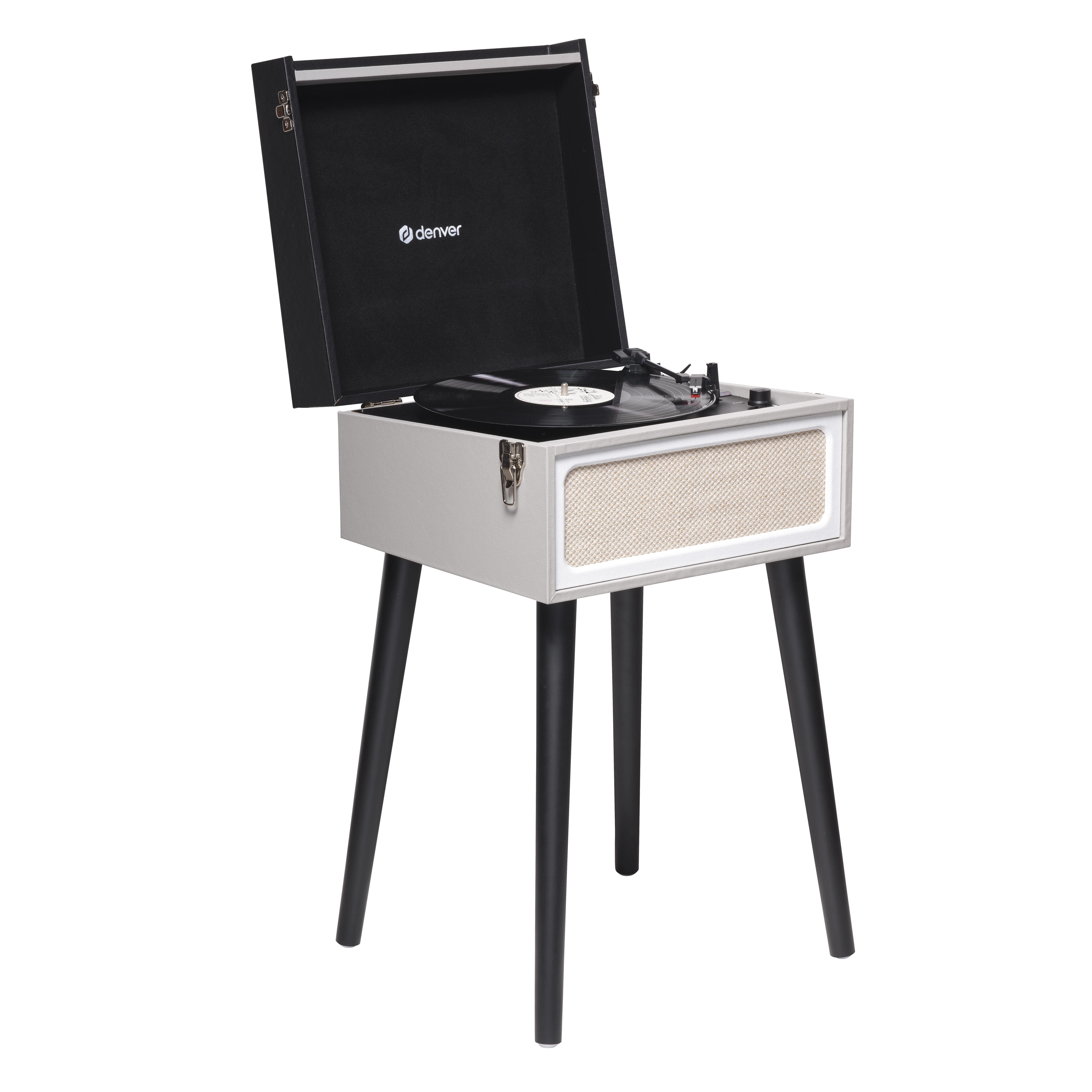 Patefonas Denver VPR-250 su FM, Bluetooth ir USB