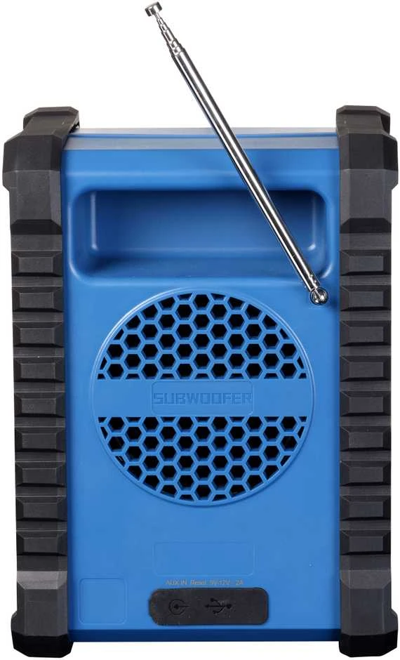 Radijo imtuvas „High Duty Denver WRD-60 FM“ su „Bluetooth“, IP54
