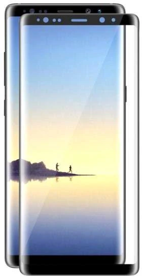 Devia 3D Curved Tempered Glass Seamless Full Screen Protector Samsung Galaxy note8 juodas