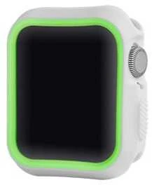Išmaniojo laikrodžio Apple 4/5/6/SE ekrano rėmelis, Sidabrinės splavos, 40mm