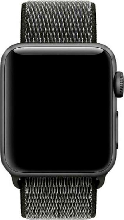 Apyrankė Devia Deluxe Series Sport3 Apple watch 4 (40mm) tamsiai pilka