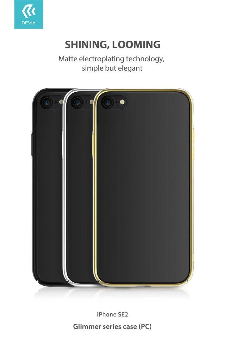 Devia Auksinis dėklas iPhone SE2