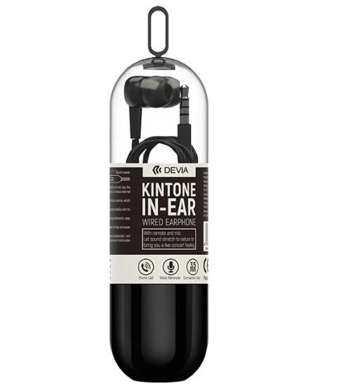 Devia Kintone Ausinės V2 pakuotėje