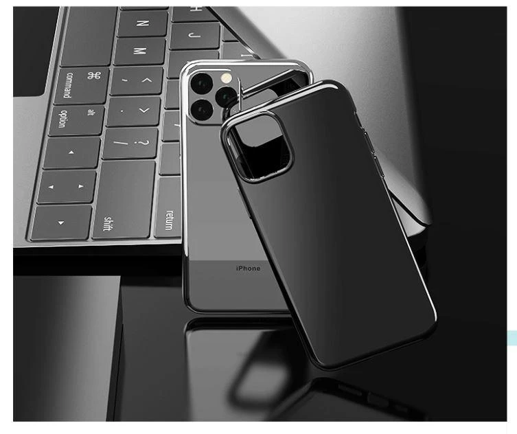 Dėklas Devia Naked case (TPU) Apple iPhone 11 Pro Max juodas