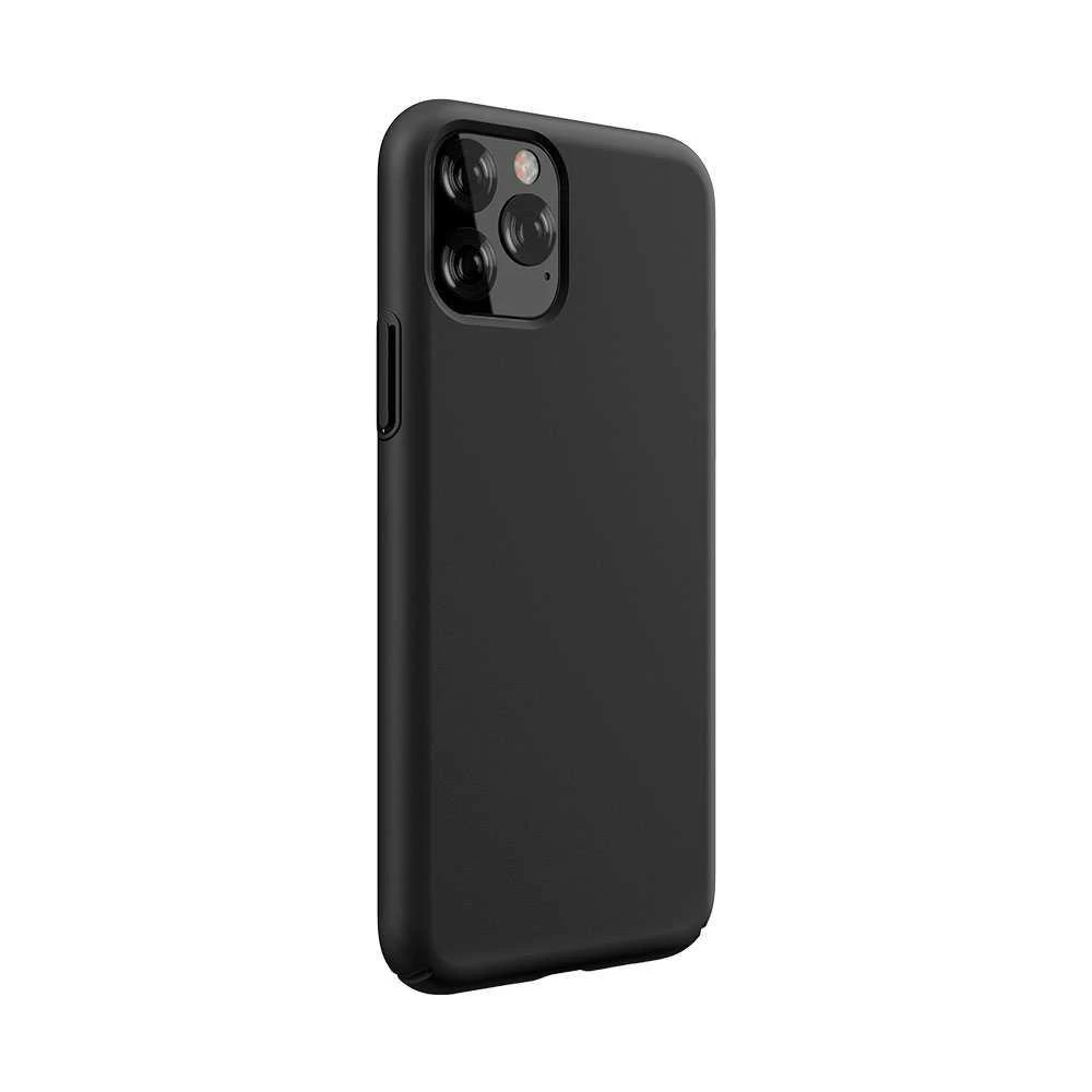 Devia Juodas silikoninis dėklas iPhone 12 Pro Max telefonui