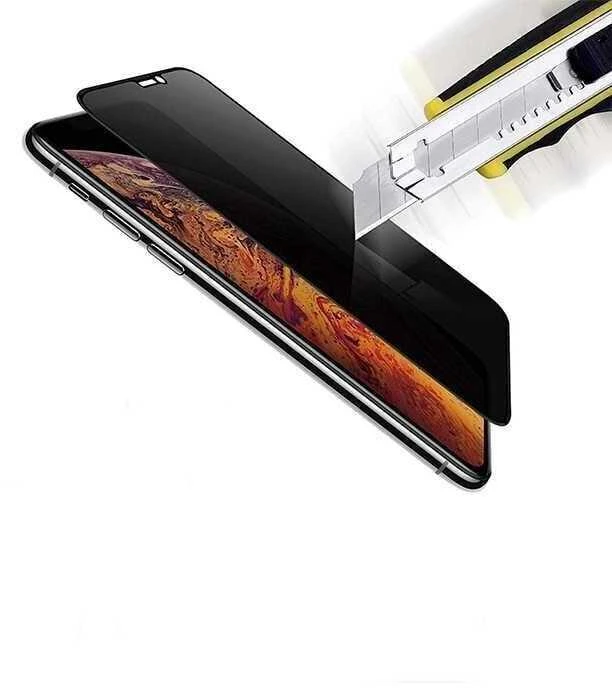 Devia Real Series 3D Full Screen Privacy Tempered Glass iPhone XS Max (6.5) juodas