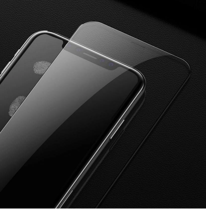 Devia Apsauginis stiklas iPhone 11 Pro Max, nuo akinimo, juodas