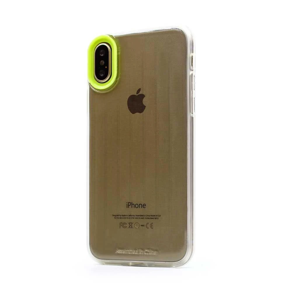 Dėklas Devia Yonger Apple iPhone X/XS geltonas