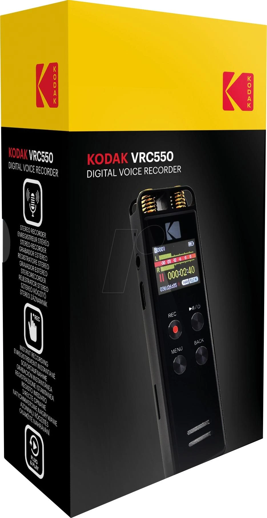 Diktofonas Kodak VRC 550