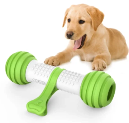 Doggy Village Rolling Bone Mobilus, riedantis, interaktyvus kaulinis žaislas vidutiniams ir dideliems šunims