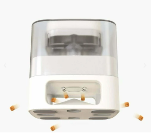 Media-Tech Šunų Maisto Dozatorius - Doggy Village Mt7130w Baltas Mechaninis Dispenzeris