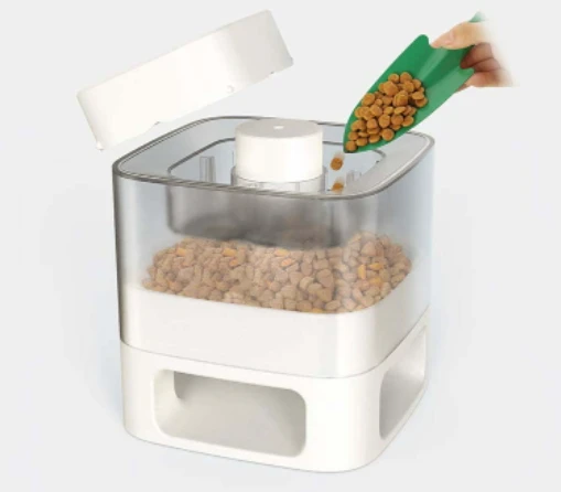 Media-Tech Šunų Maisto Dozatorius - Doggy Village Mt7130w Baltas Mechaninis Dispenzeris