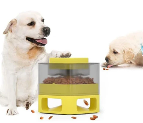 Media-Tech DOGGY VILLAGE Pet Auto-Buffet MT7130Y geltonas - mechaninis sauso maisto dozatorius