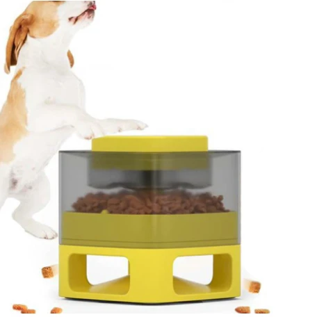 Media-Tech DOGGY VILLAGE Pet Auto-Buffet MT7130Y geltonas - mechaninis sauso maisto dozatorius