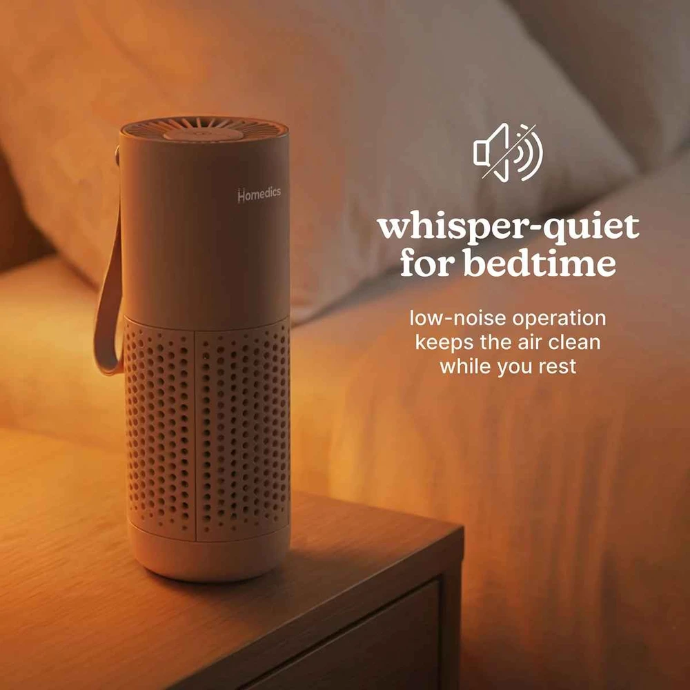 Drėkintuvas Homedics AP-P59BG-WW Whisper Pure Mini Air Purifier
