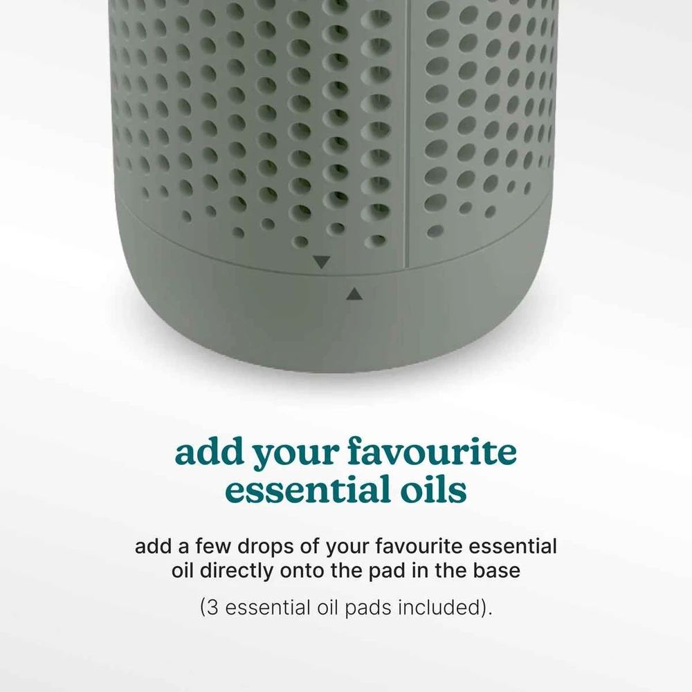 Drėkintuvas Homedics AP-P59GN-WW Whisper Pure Mini Air Purifier