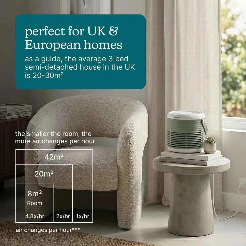 Drėkintuvas Homedics AP-T63GN-WW Whisper Pure Comfort Air Purifier