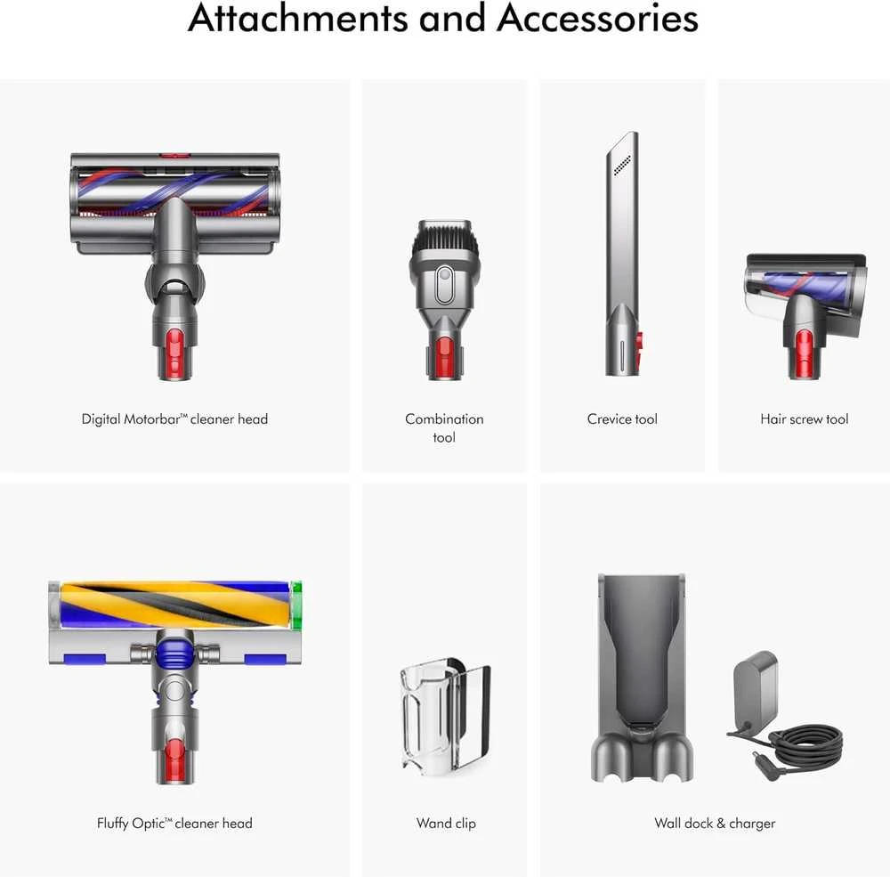 Dulkių siurblys šluota DYSON V15 Detect Absolute
