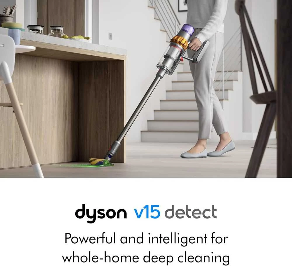 Dulkių siurblys šluota DYSON V15 Detect Absolute