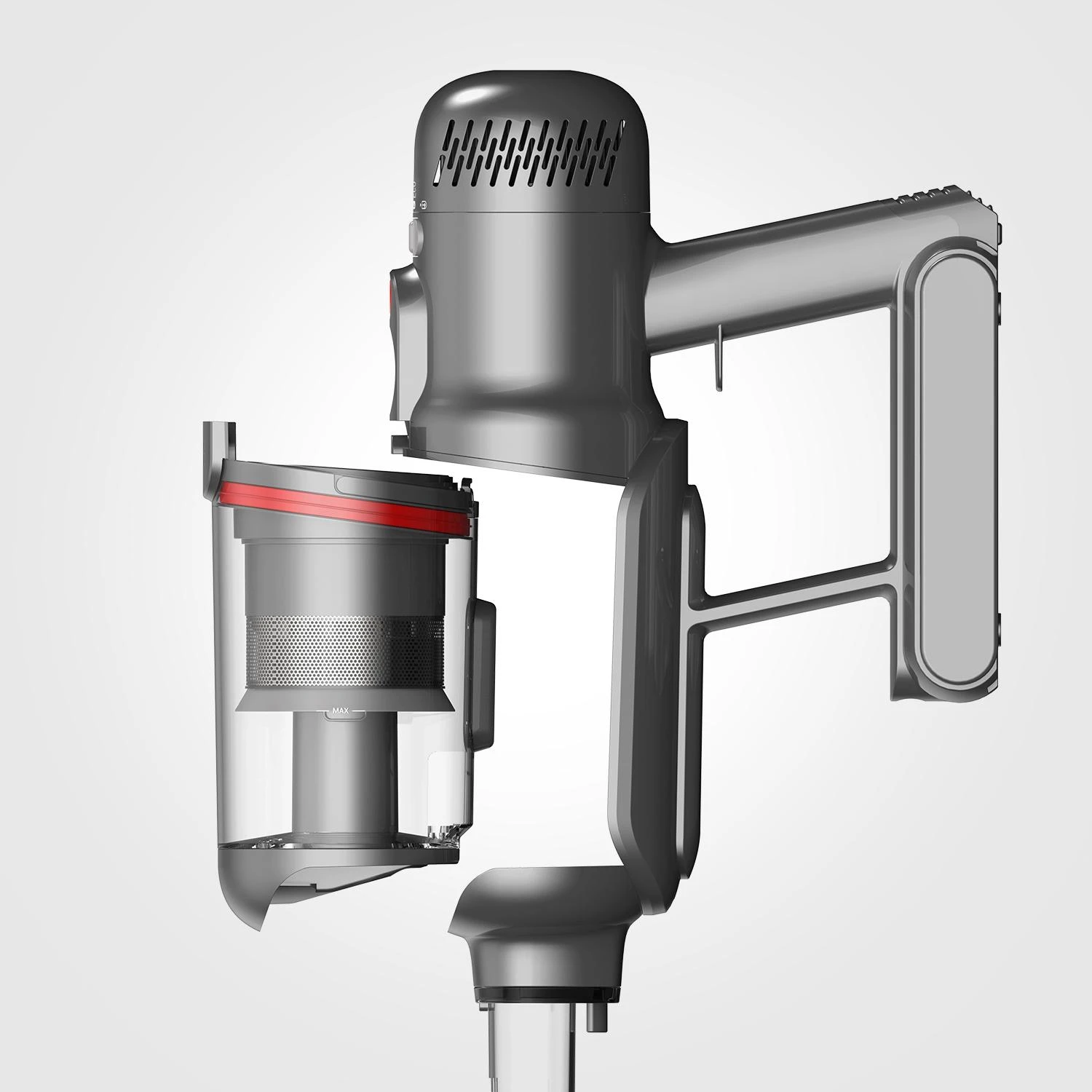 Dulkių siurblys Puppyoo T12 Pro Rinse Crystal Pilkas