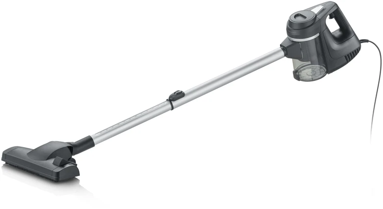 Severin CY 7080 Laidinis vertikalus dulkių siurblys juoda