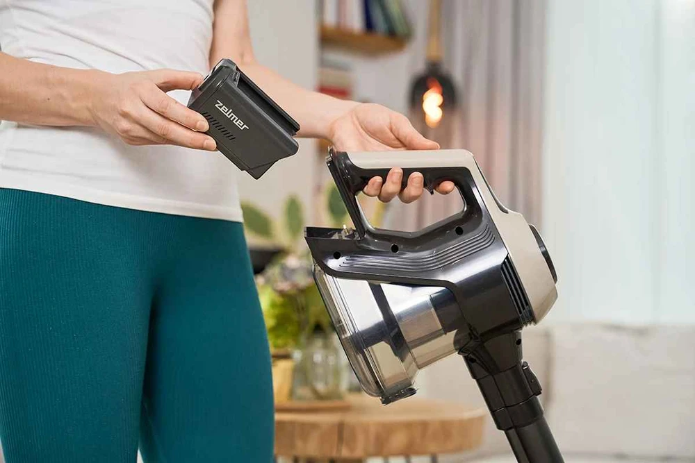 Dulkių siurblys Zelmer ZSVC510D Piotr Akumuliatorinis hoover Juodas, Sand