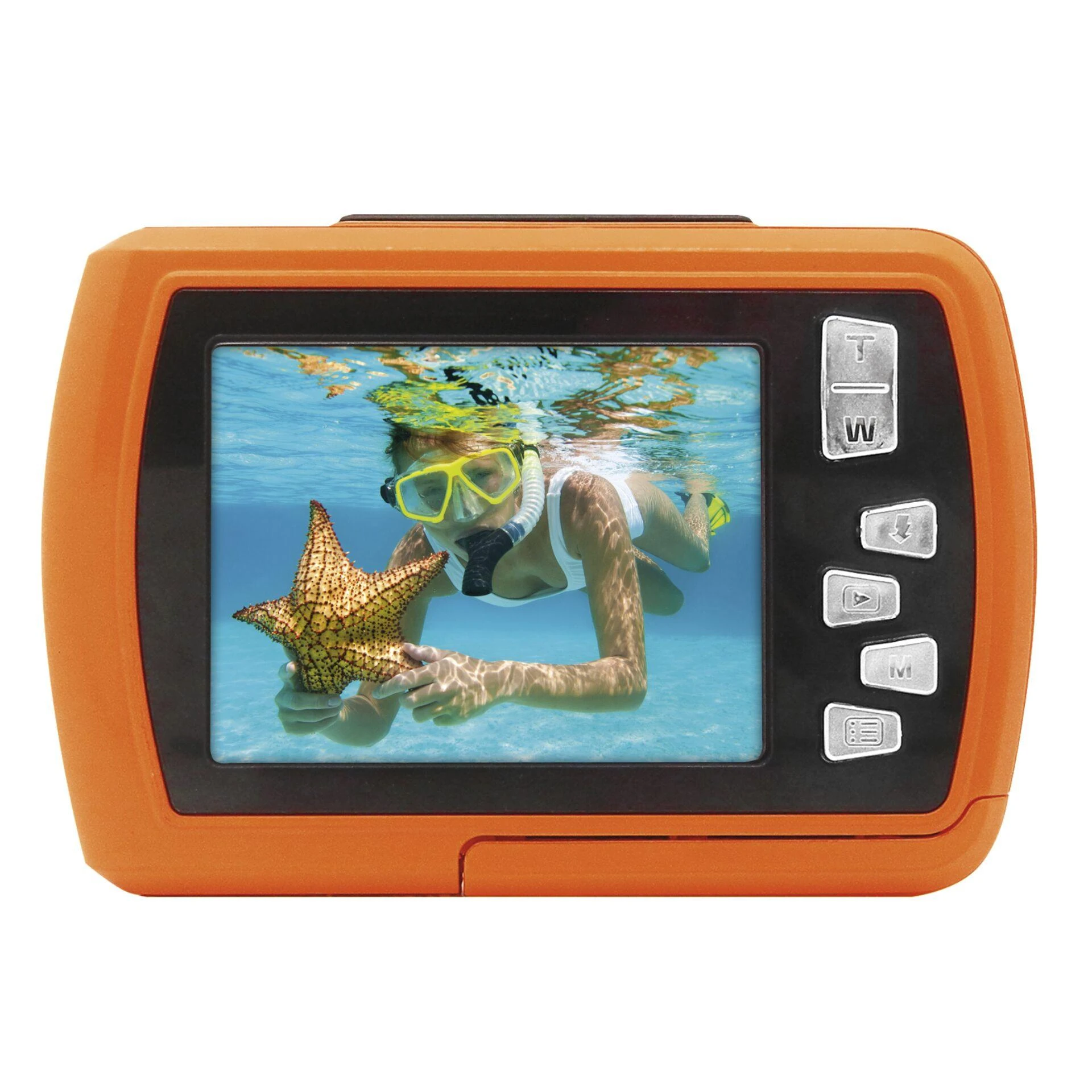 Skaitmeninis fotoaparatas EasyPix Easypix Aquapix W2024 Splash Oranžinis