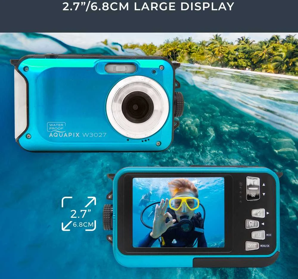 Easypix Aquapix W3027 Wave Iceblue