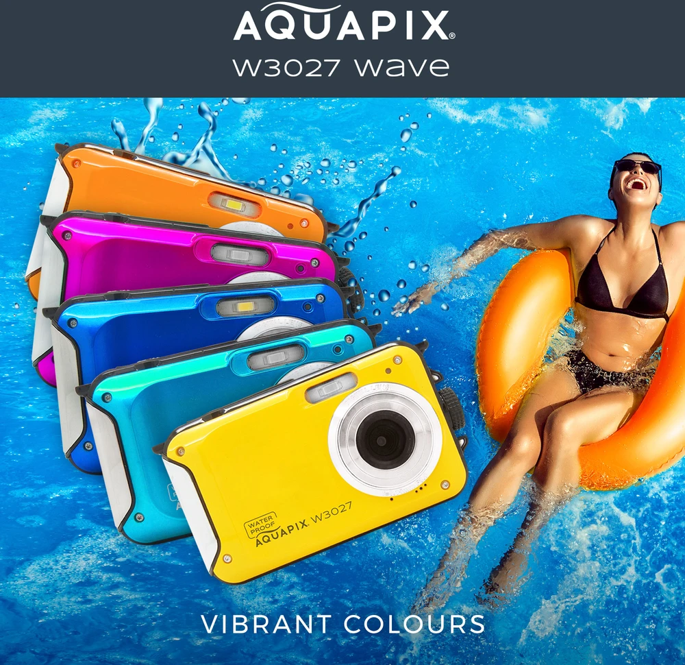 Easypix Aquapix W3027 bangų rožinė