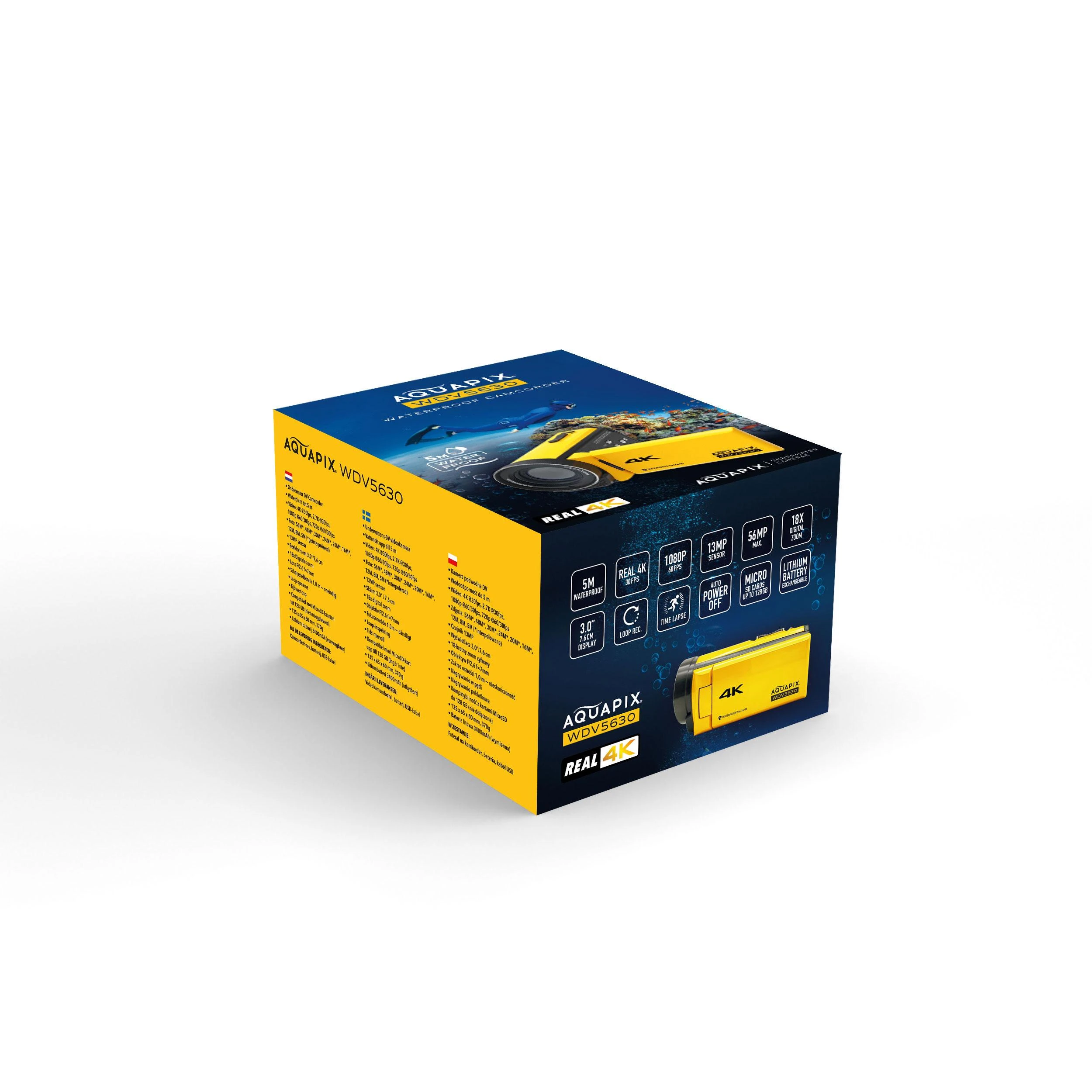 Easypix Aquapix WDV5630 Geltona