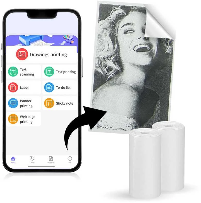 Easypix „InstantFUN P1“ kišeninis spausdintuvas