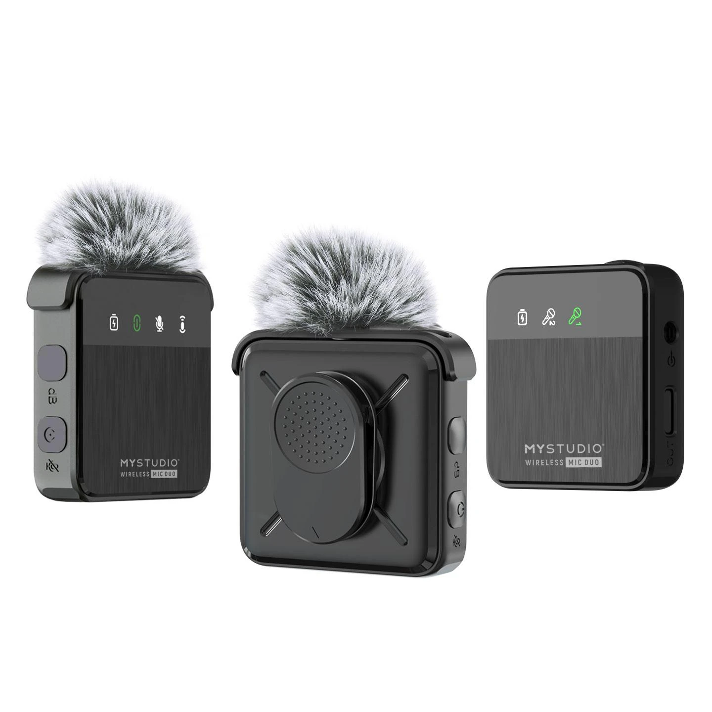 Mikrofonas EasyPix MyStudio Wireless Mic Duo